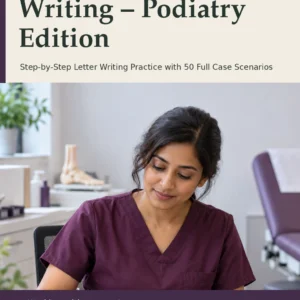 Score Band A in OET Writing – Podiatry Edition by Jobin Thomas — front cover