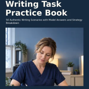 Radiography OET Writing Task Practice Book by Jobin Thomas — front cover