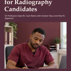 OET Writing Practice for Radiography Candidates by Jobin Thomas — front cover