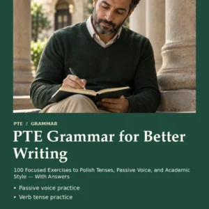 PTE Grammar for Better Writing by Jobin Thomas — front cover