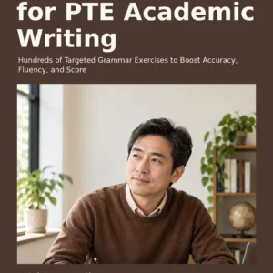 Mastering Tenses for PTE Academic Writing by Jobin Thomas — front cover