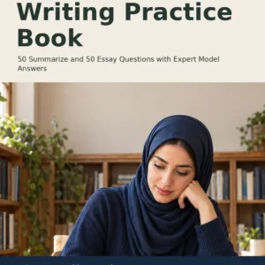 Ultimate PTE Writing Practice Book by Jobin Thomas — front cover