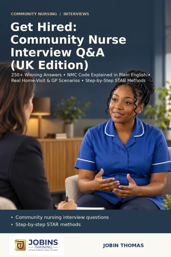 Get Hired: Community Nurse Interview Q&A — book cover