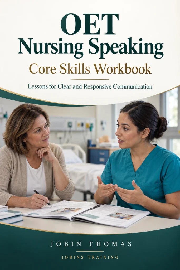 OET Nursing Speaking: Core Skills Workbook