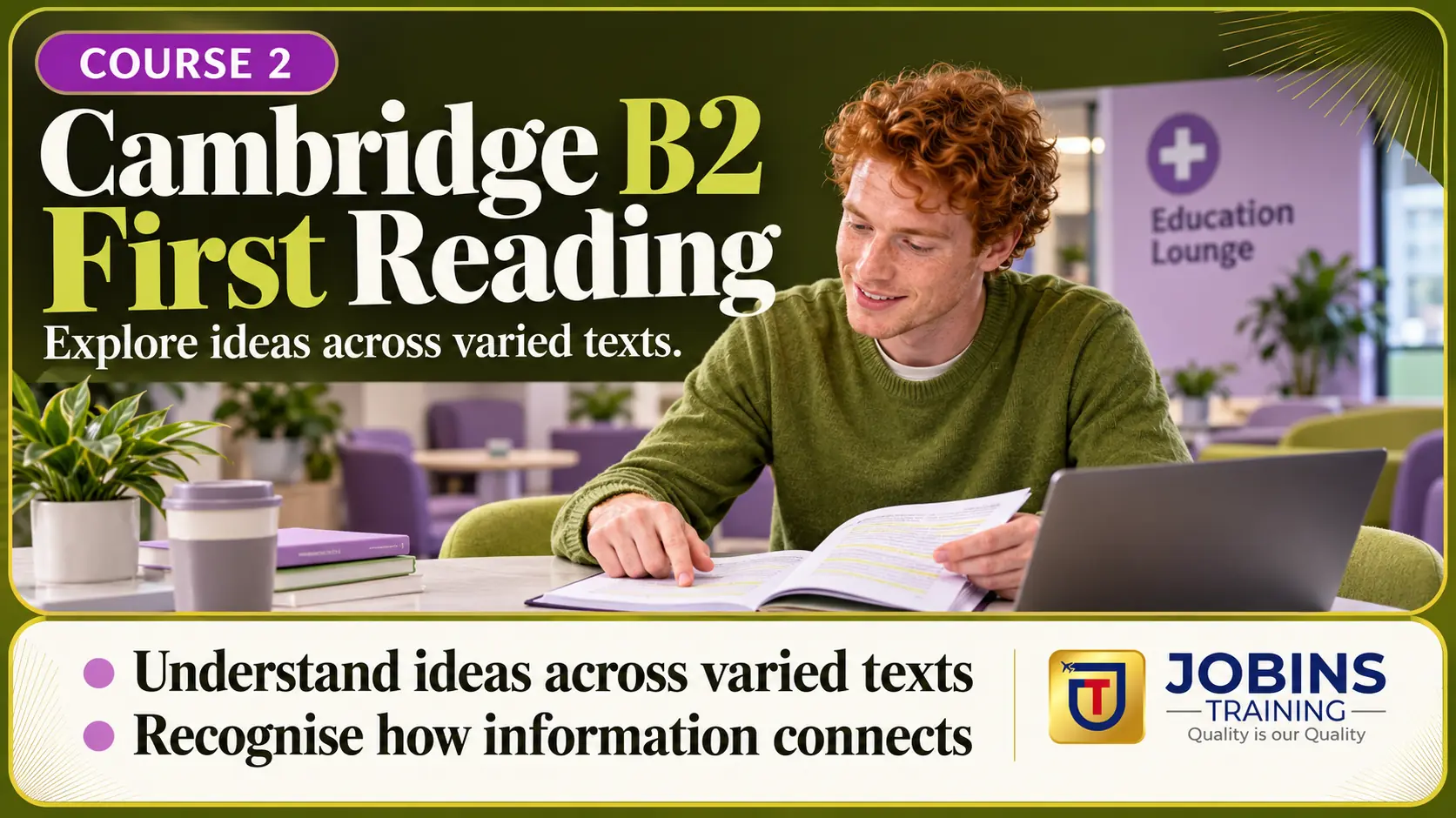 Cambridge B2 First Reading — Course 2