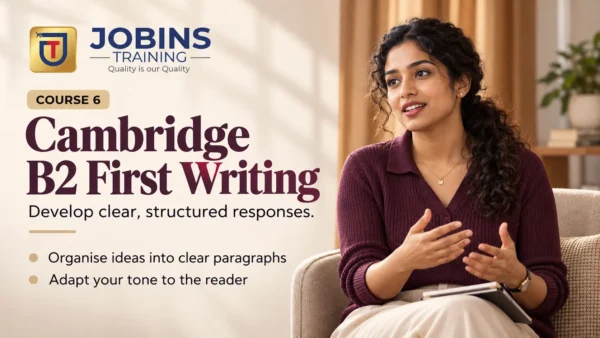 Cambridge B2 First Writing — Course 6 — The 5-paragraph engine