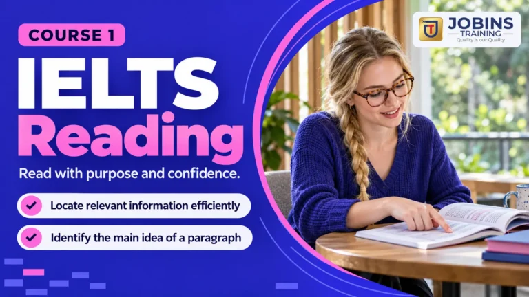 IELTS Reading — Course 1 — Matching Information / Headings