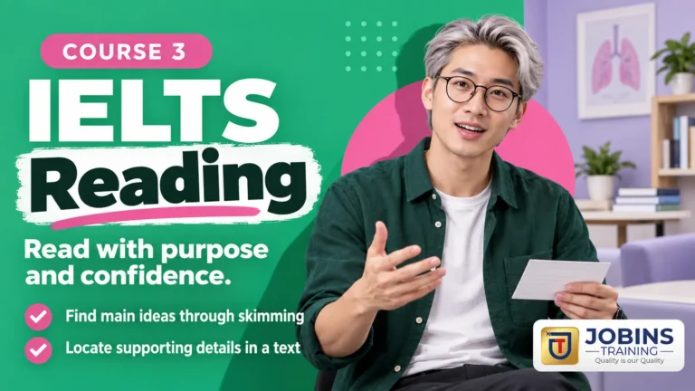 IELTS Reading — Course 3 — Skimming for main ideas