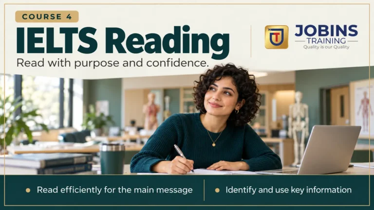 IELTS Reading — Course 4 — Skimming — Reading for Main Ideas