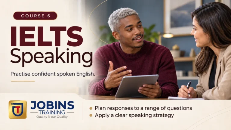 IELTS Speaking — Course 6 — Format practice and core strategies