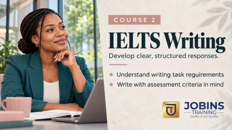 IELTS Writing — Course 2 — Understanding the IELTS Writing module