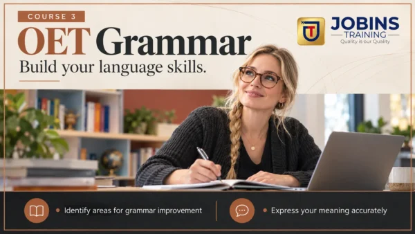 OET Grammar — Course 3 — Clinical grammar repair