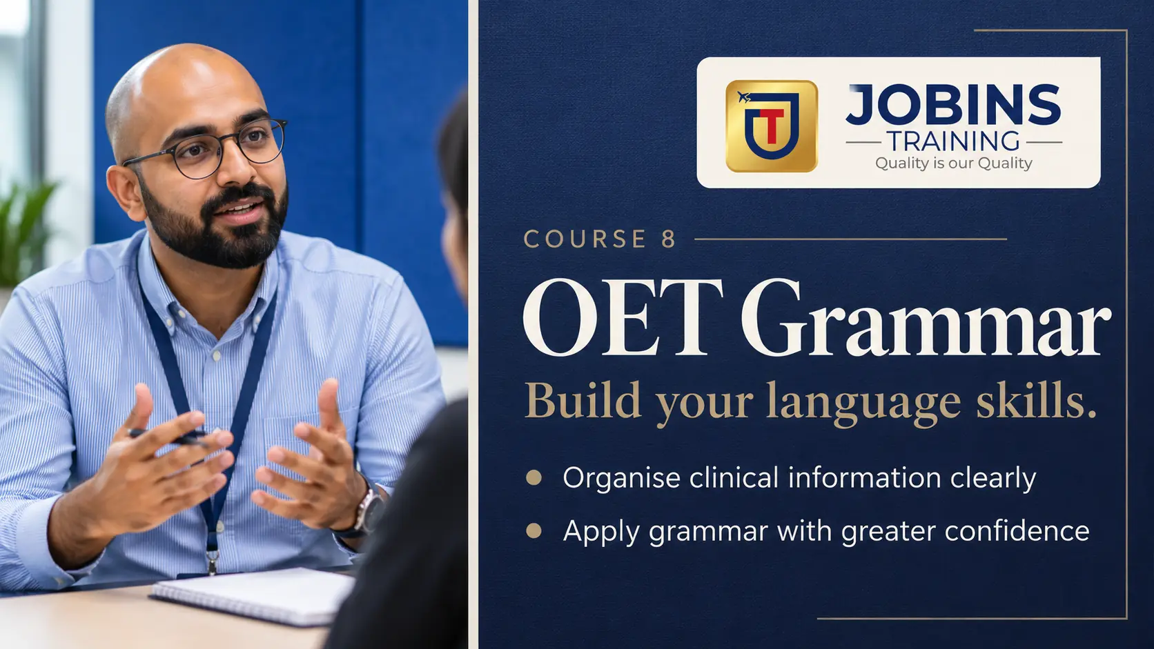 OET Grammar — Course 8