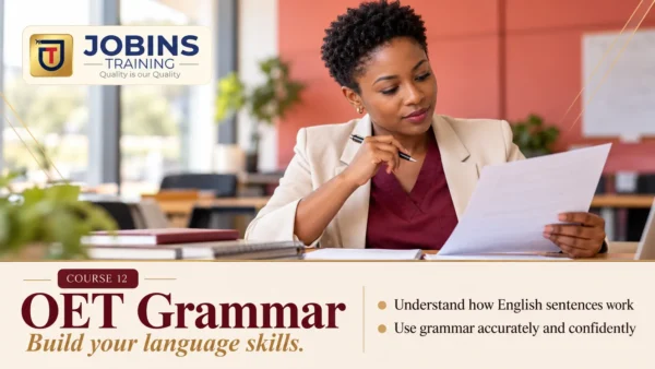 OET Grammar — Course 12 — Understanding the Passive Voice