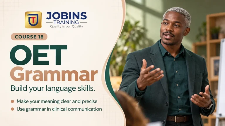 OET Grammar — Course 18 — Present Tenses: Facts/Routines vs What's Happening Now