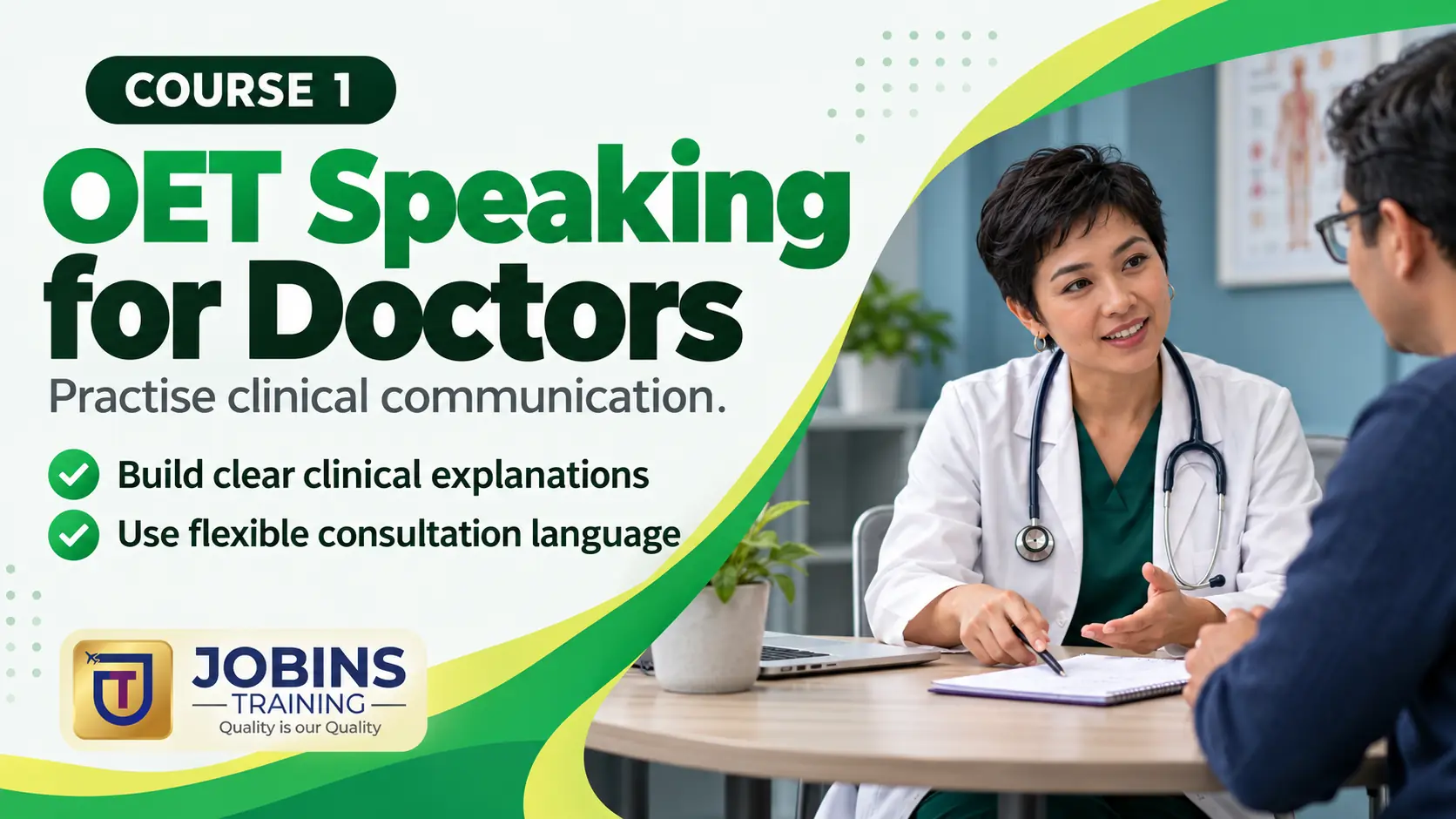 OET Speaking for Doctors — Course 1
