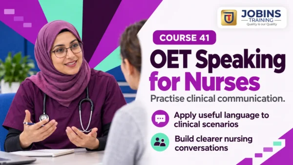 OET Speaking for Nurses — Course 41 — Scenario-phrase drills