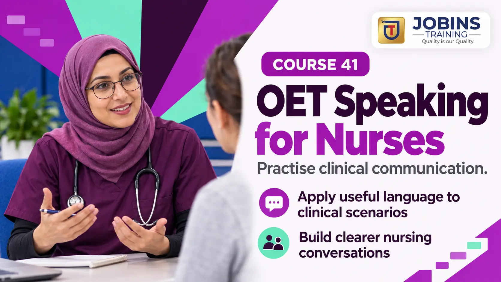 OET Speaking for Nurses — Course 41