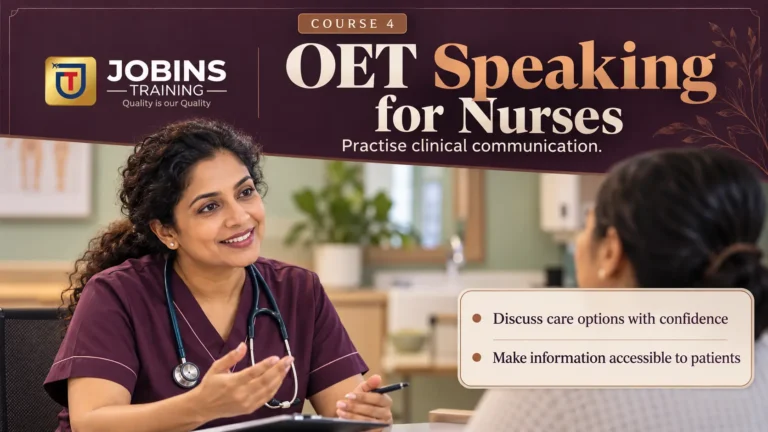 OET Speaking for Nurses — Course 4 — Appointment changes and telephone options
