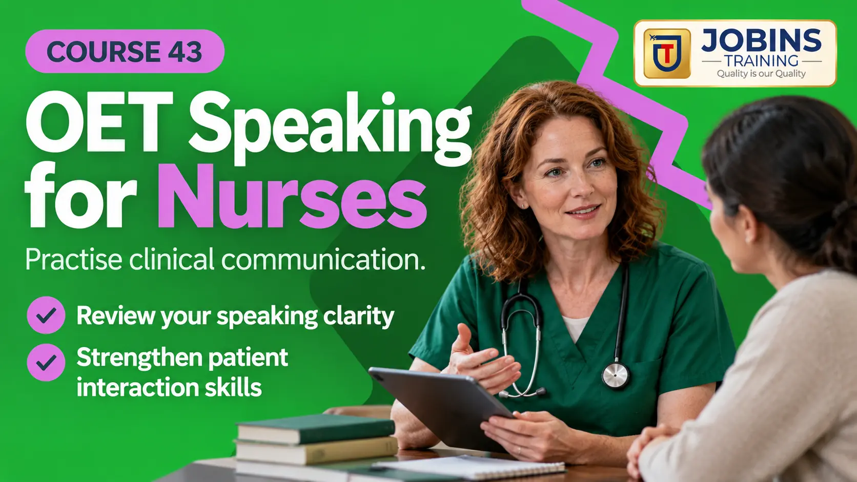 OET Speaking for Nurses — Course 43