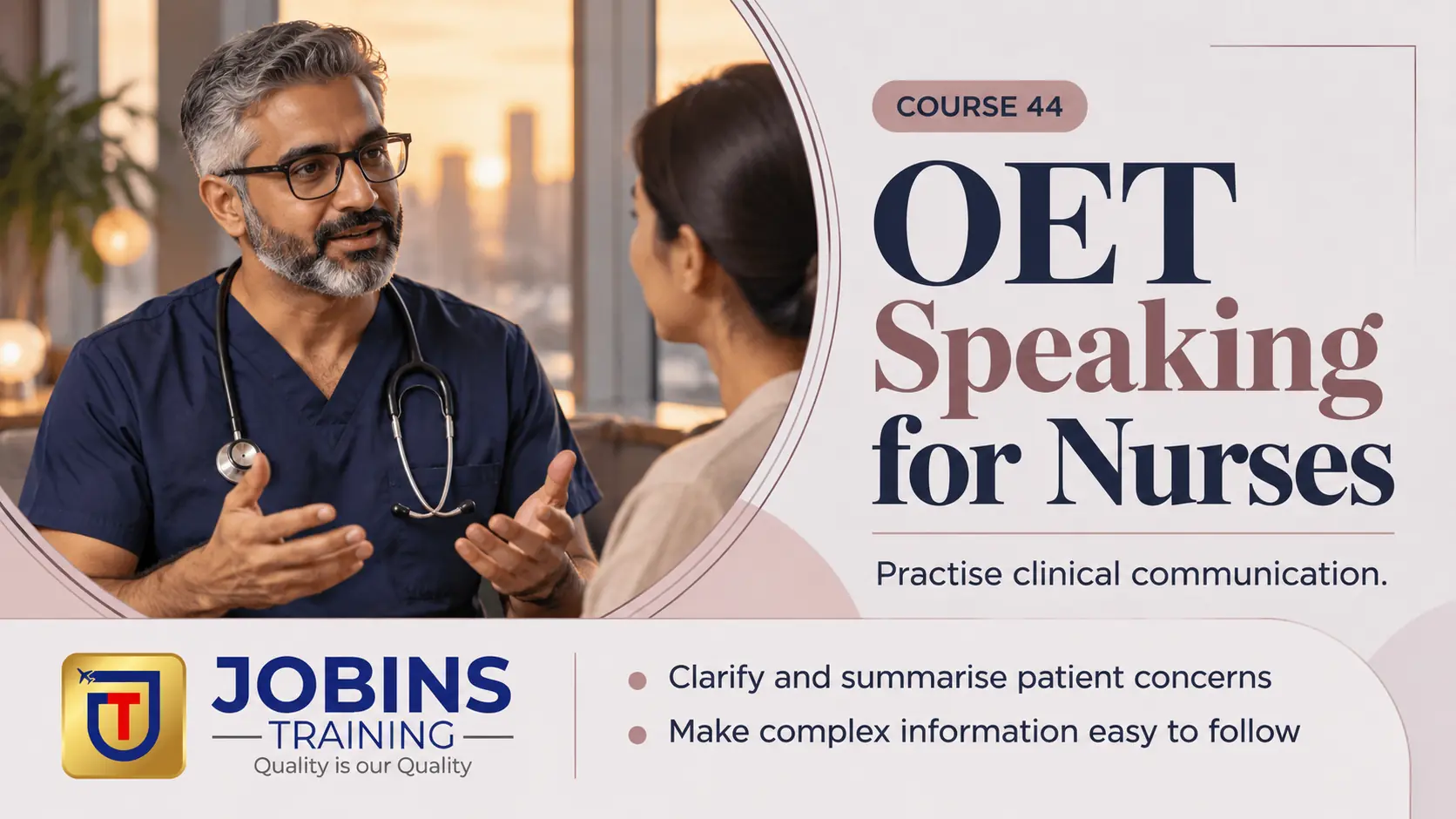 OET Speaking for Nurses — Course 44
