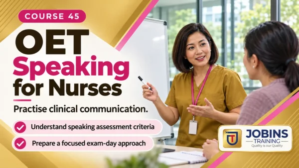 OET Speaking for Nurses — Course 45 — Published course outline