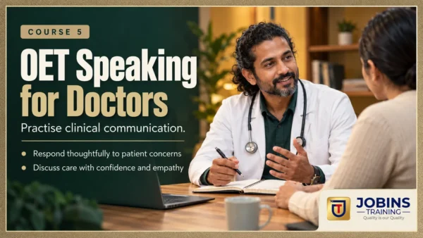 OET Speaking for Doctors — Course 5 — Worsening asthma at 25
