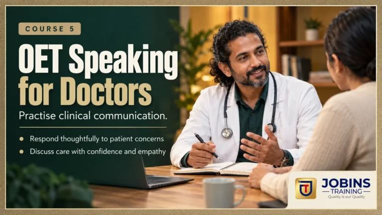 OET Speaking for Doctors — Course 5 — Worsening asthma at 25