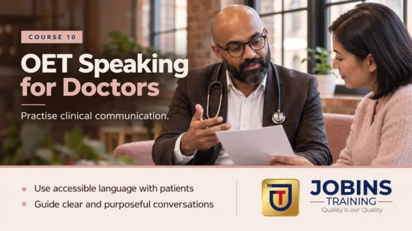 OET Speaking for Doctors — Course 10 — C1 — Type 2 Diabetes