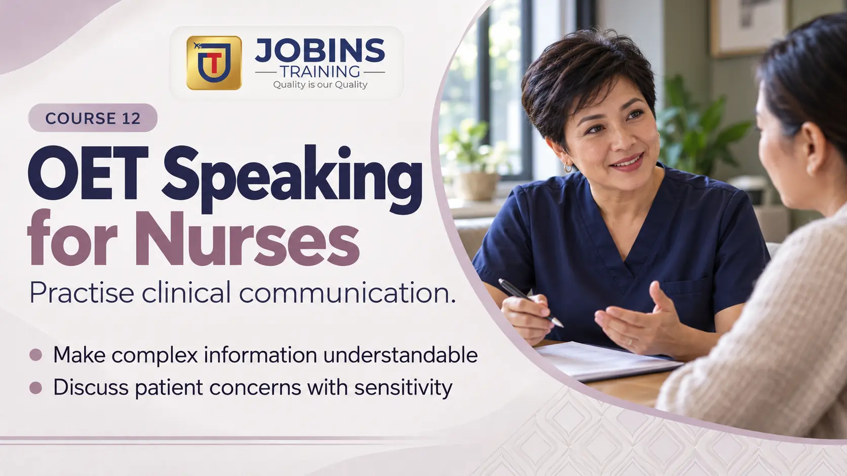 OET Speaking for Nurses — Course 12