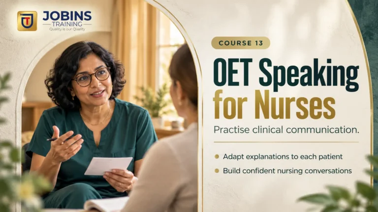 OET Speaking for Nurses — Course 13 — Asthma: Paediatric + Adult