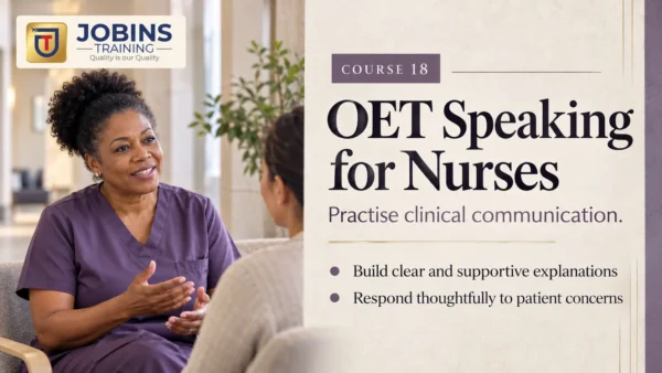 OET Speaking for Nurses — Course 18 — Renal, urology and fluid-balance communication