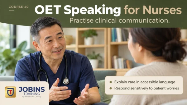 OET Speaking for Nurses — Course 20 — Renal / urology cluster