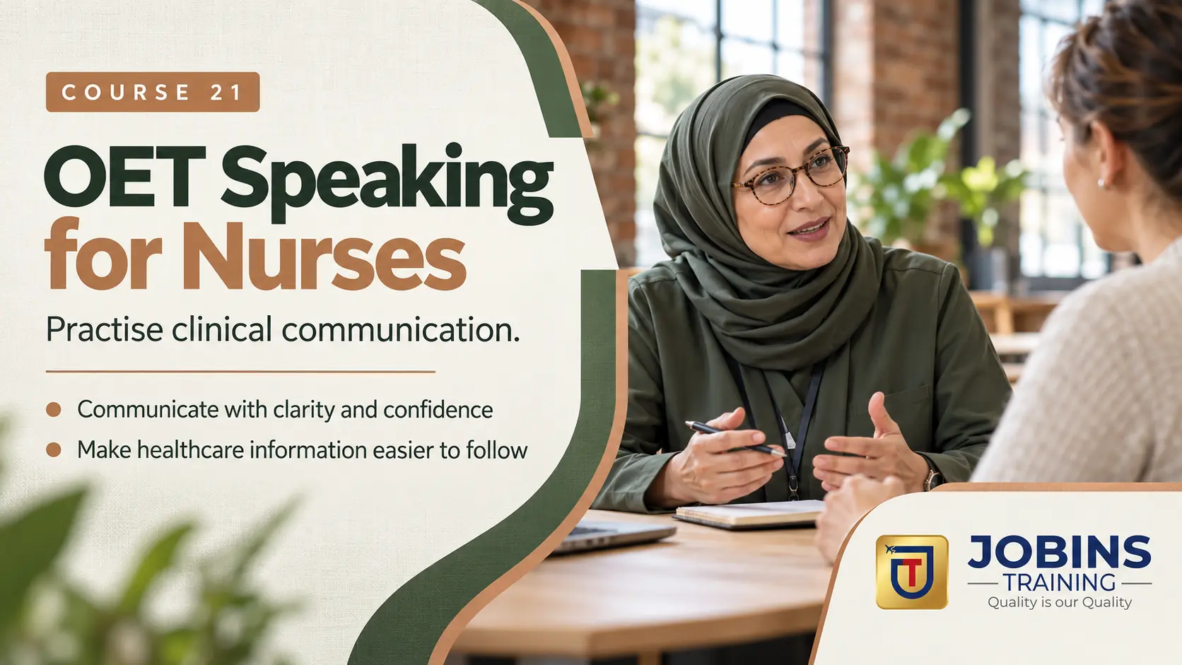 OET Speaking for Nurses — Course 21