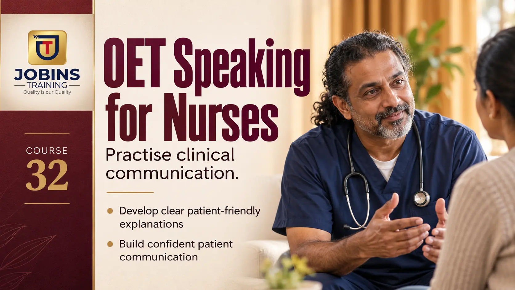 OET Speaking for Nurses — Course 32