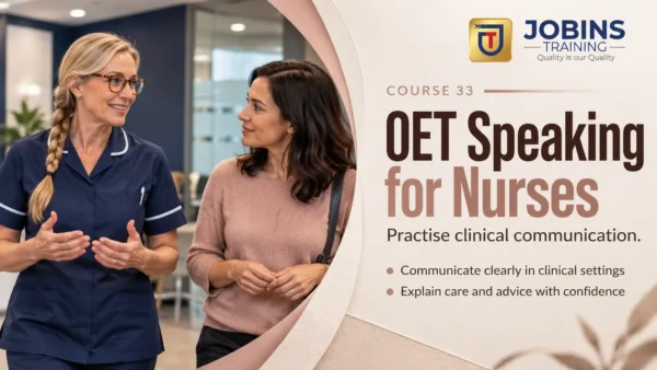 OET Speaking for Nurses — Course 33 — Acute asthma — emergency stabilisation + education