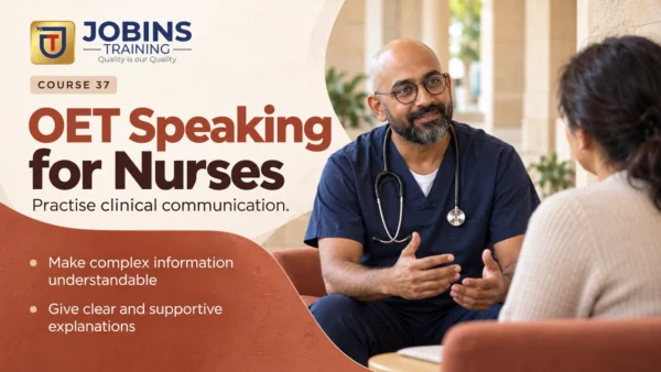 OET Speaking for Nurses — Course 37 — Type 2 diabetes: explain without overwhelming