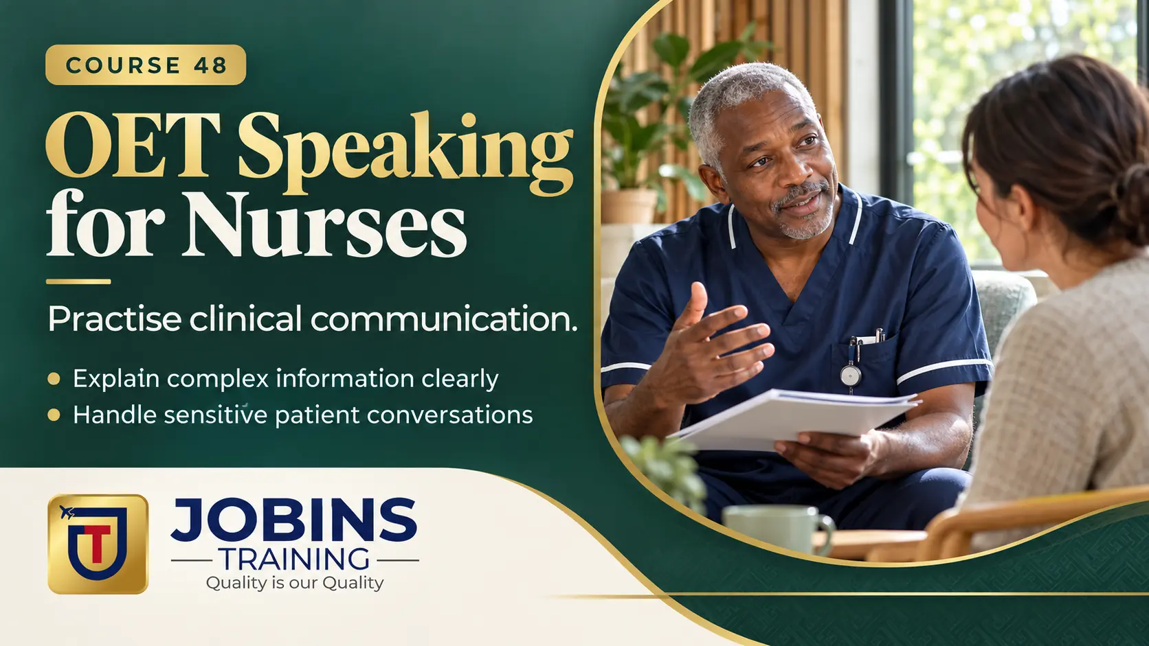 OET Speaking for Nurses — Course 48