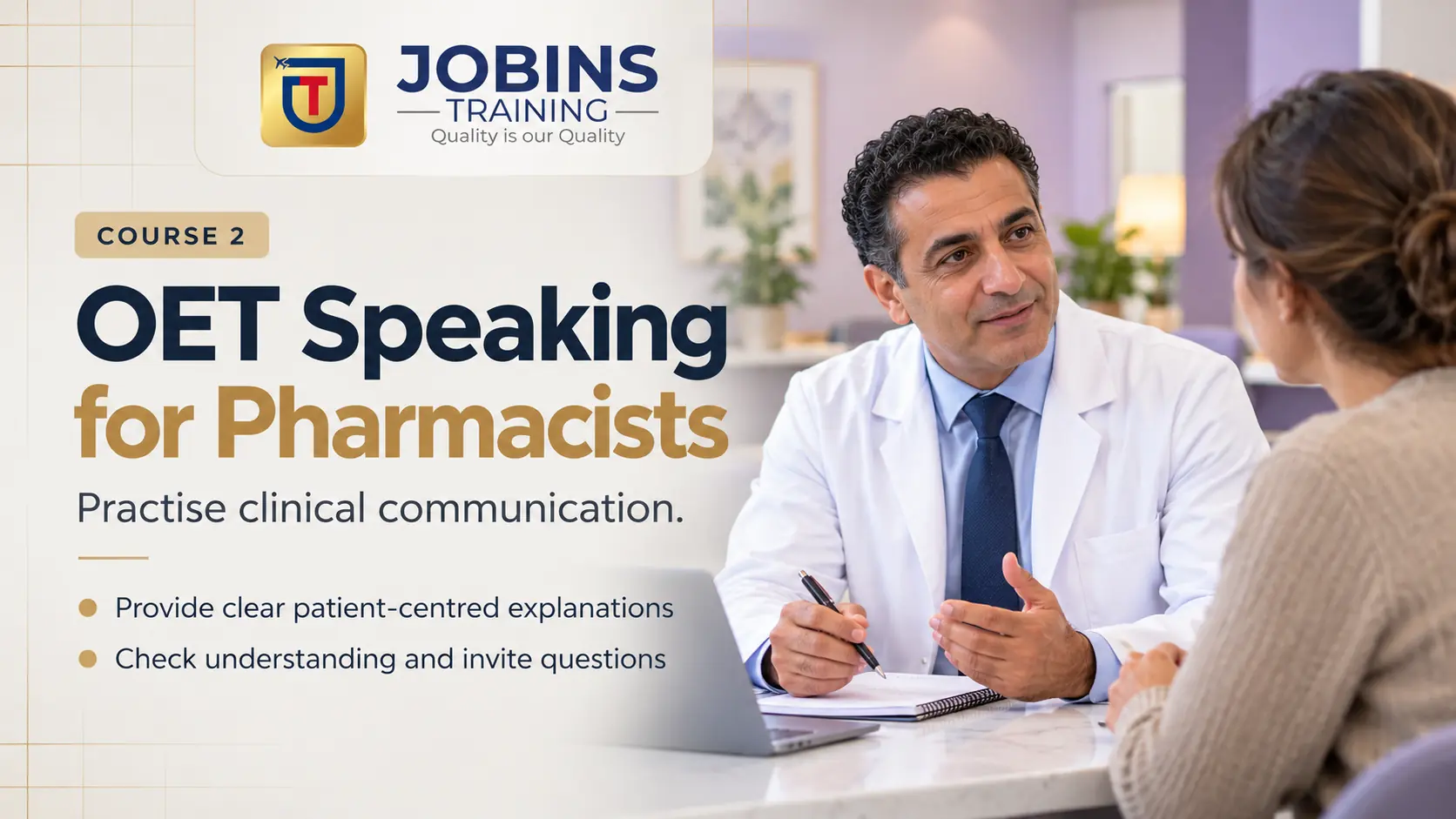 OET Speaking for Pharmacists — Course 2