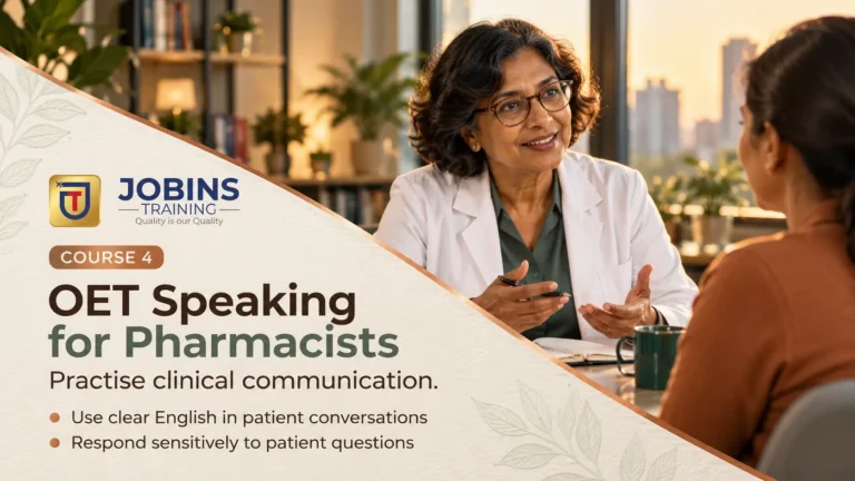 OET Speaking for Pharmacists — Course 4 — Asthma and Inhaler practice