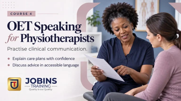 OET Speaking for Physiotherapists — Course 4 — Neurological rehabilitation I: Guillain-Barre syndrome