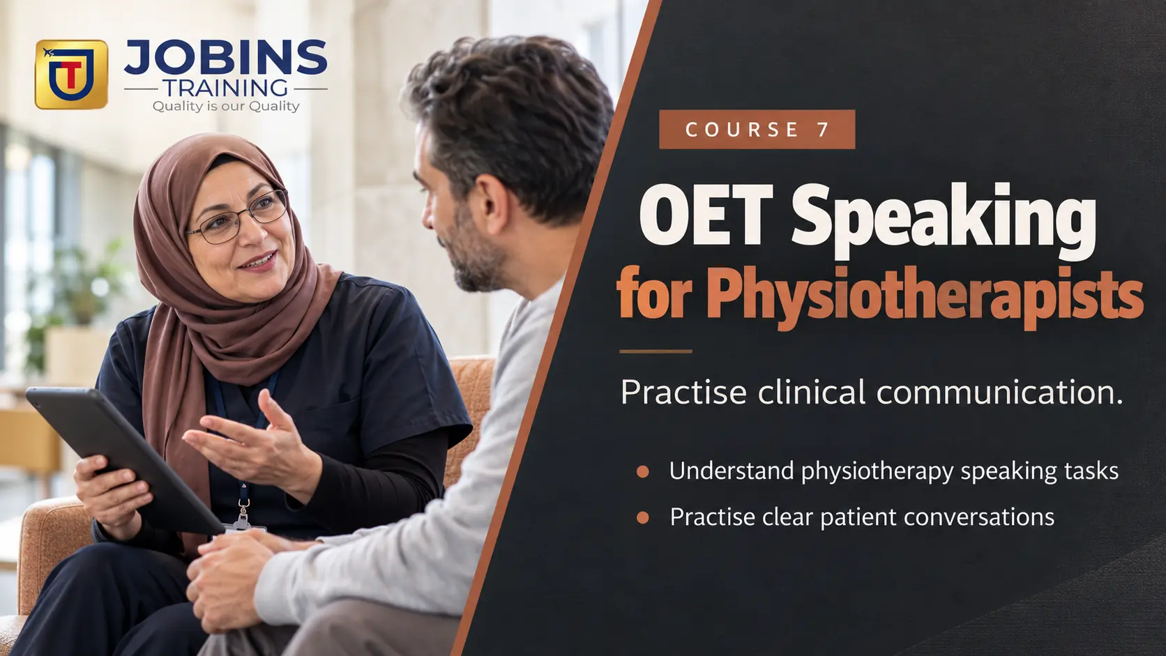 OET Speaking for Physiotherapists — Course 7