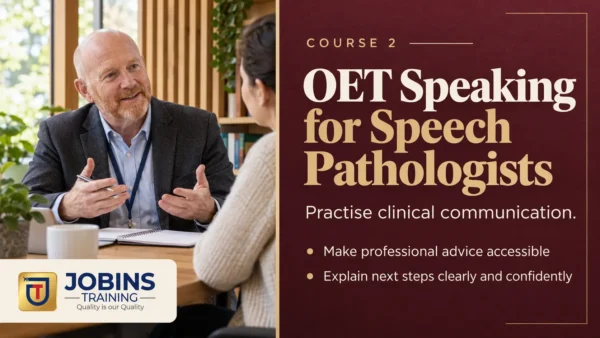 OET Speaking for Speech Pathologists — Course 2 — Safety-net lines