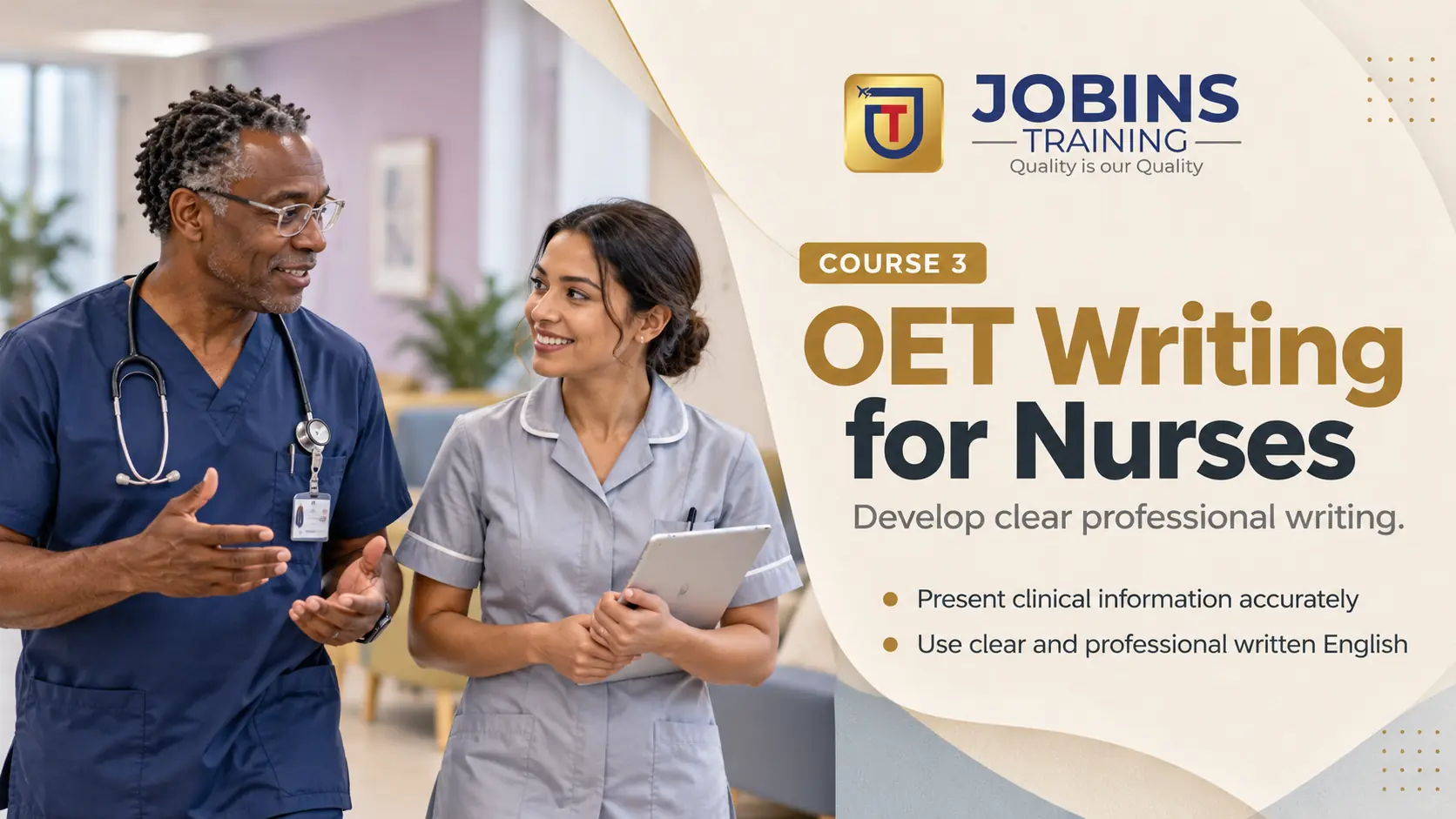 OET Writing for Nurses — Course 3