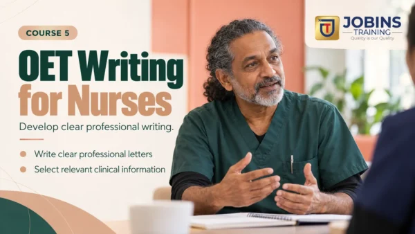 OET Writing for Nurses — Course 5 — G02 Specialist referral: non-healing wound