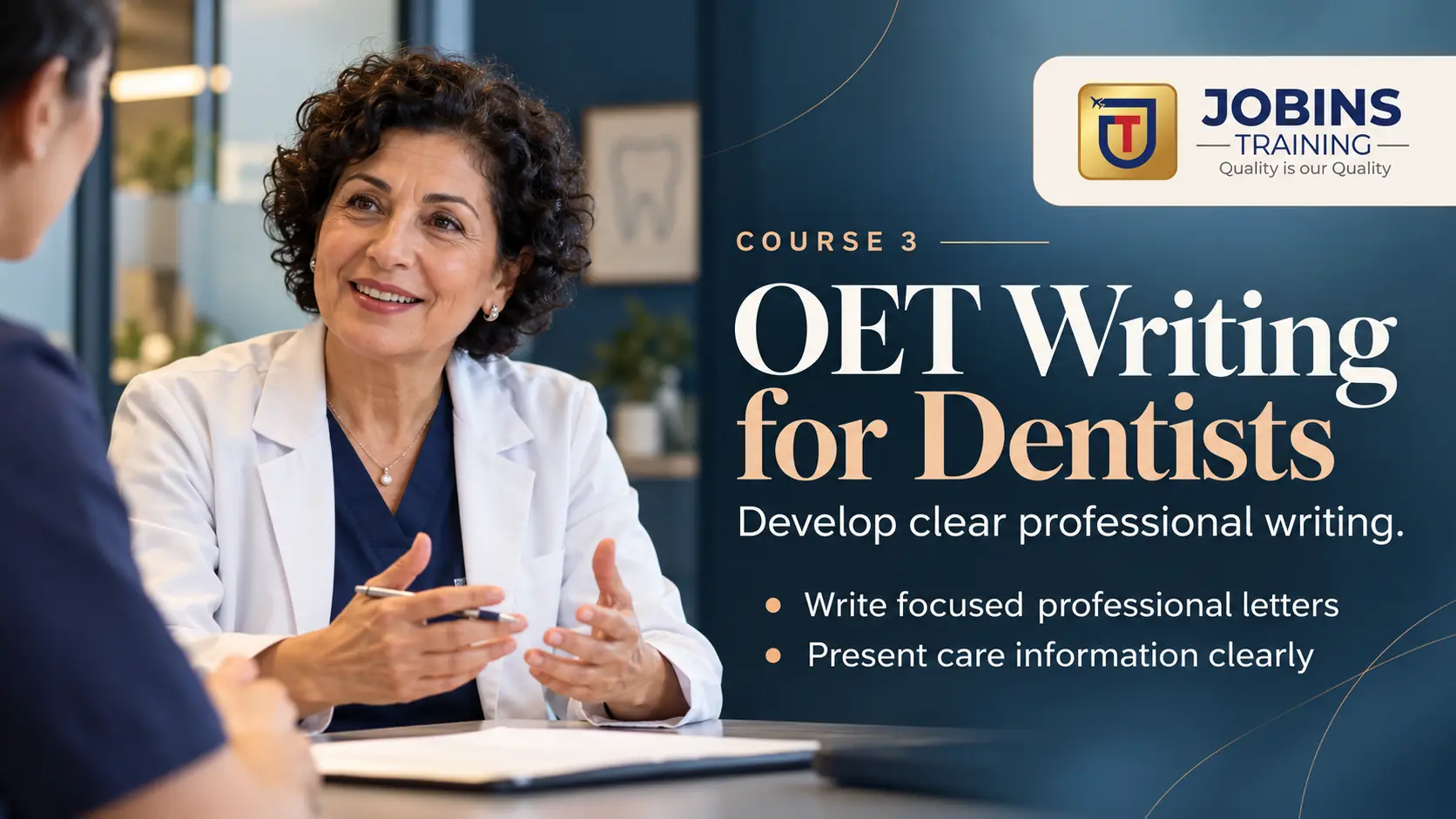 OET Writing for Dentists — Course 3