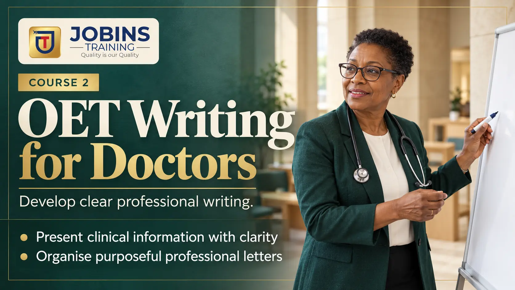 OET Writing for Doctors — Course 2