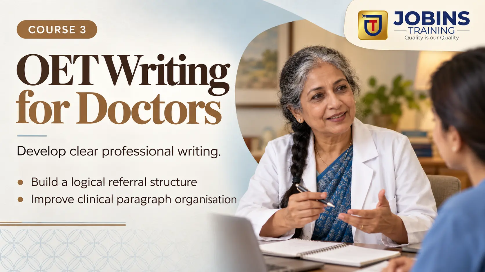 OET Writing for Doctors — Course 3