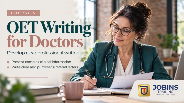 OET Writing for Doctors — Course 5 — Renal, endocrine & metabolic letters