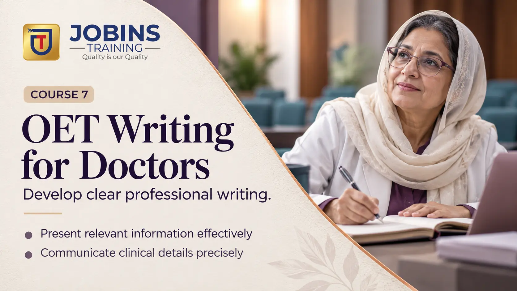 OET Writing for Doctors — Course 7
